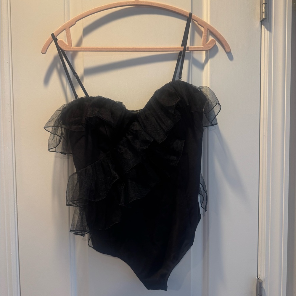 Free People Strike A Pose Bodysuit